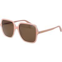 Quadratische Oversized-Sonnenbrille mit Polfilter