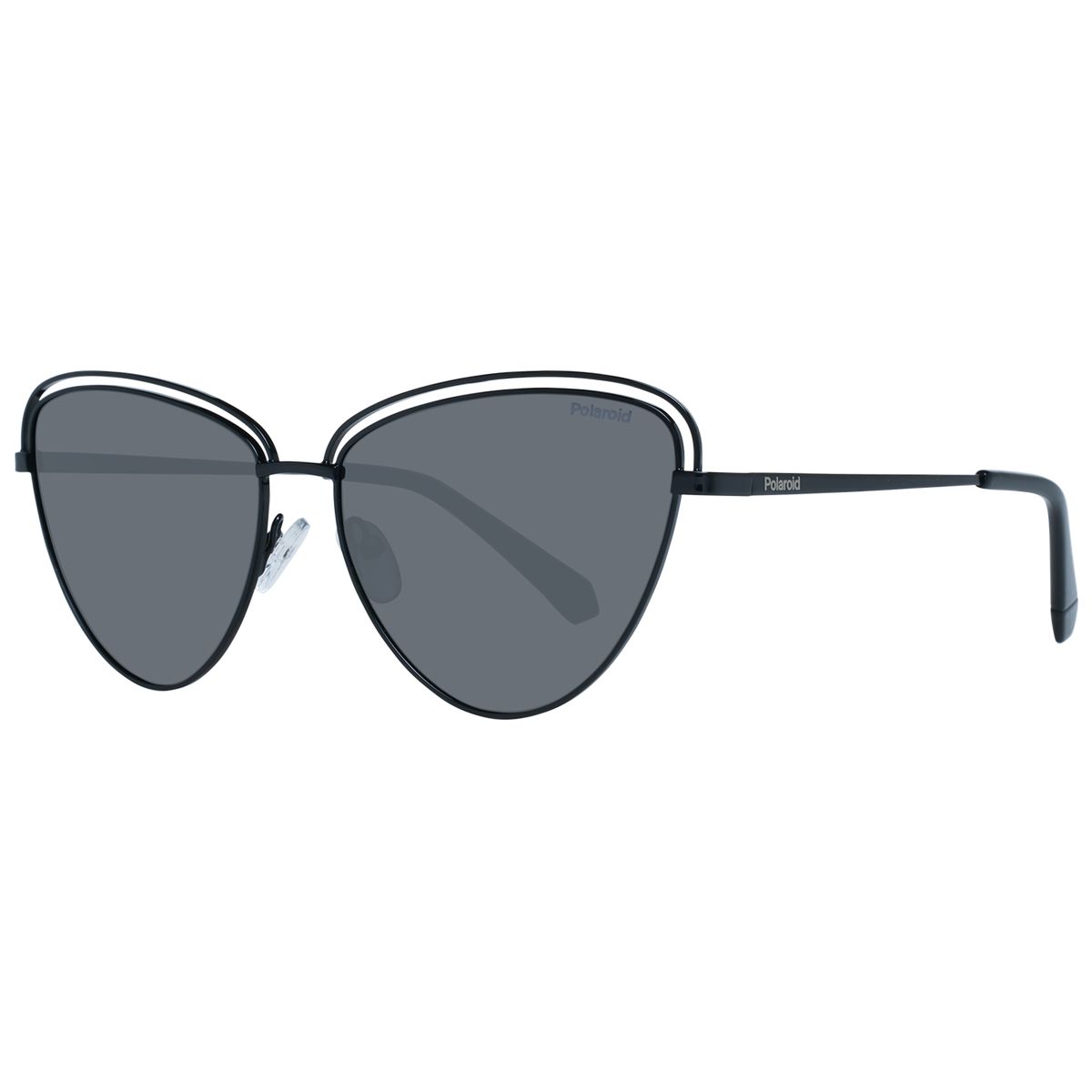 Cat-Eye-Sonnenbrille mit Doppeldraht-Rahmen