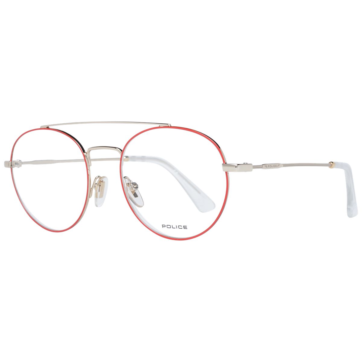 Runde Brille mit Doppelsteg