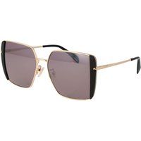 Übergroße quadratische Glitzer-Sonnenbrille