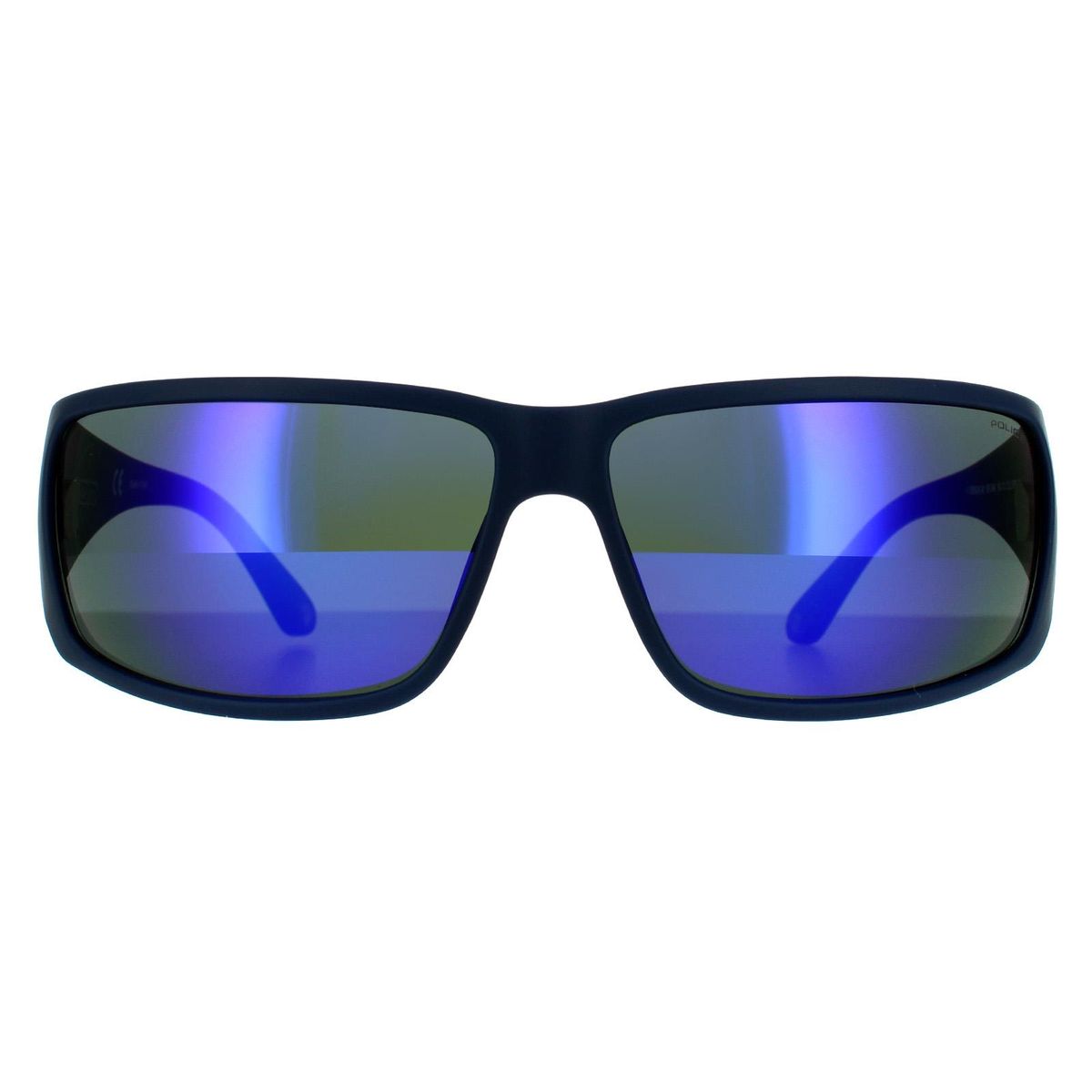 Klassische Rechteckige Verspiegelte Sonnenbrille