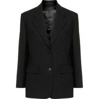 Einreihiger Blazer aus Schurwolle