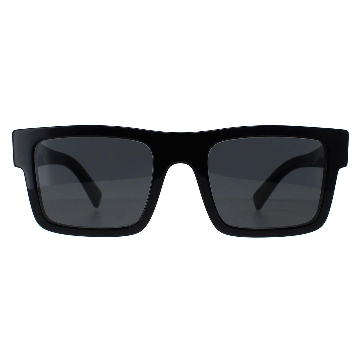 Markante rechteckige Acetat-Sonnenbrille