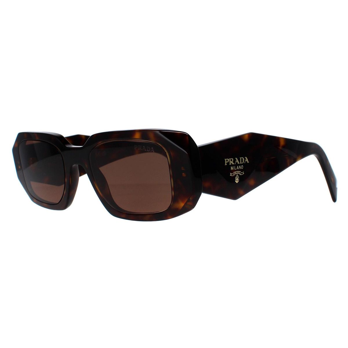 Klobige Geometrische Rechteckige Sonnenbrille