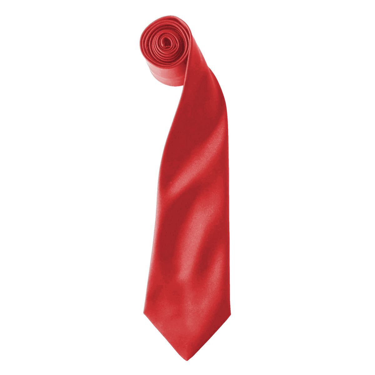 Glänzende Satin-Clip-Krawatte