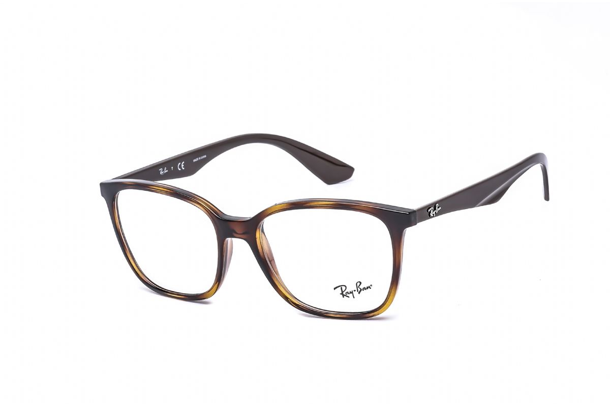 Leichte Brille mit quadratischem Rahmen