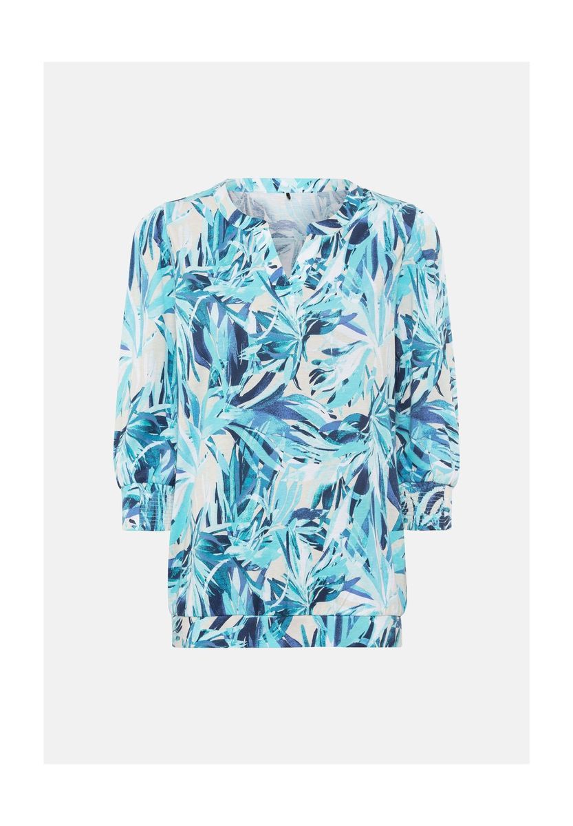 olsen Blusenshirt, für Damen, blau, 34