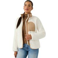 Sherpa-Zip-Up mit Kontrasttasche
