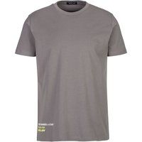 Schweres Jersey-Oberteil mit Industrie-Print