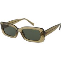 Rechteckige Sonnenbrille mit Transparentem Rahmen