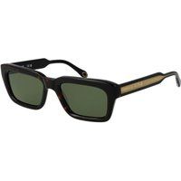 Klobige rechteckige Sonnenbrille aus Azetat
