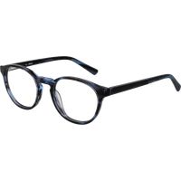 Zeitlose Panto-Vollrandbrille im Marmor-Look