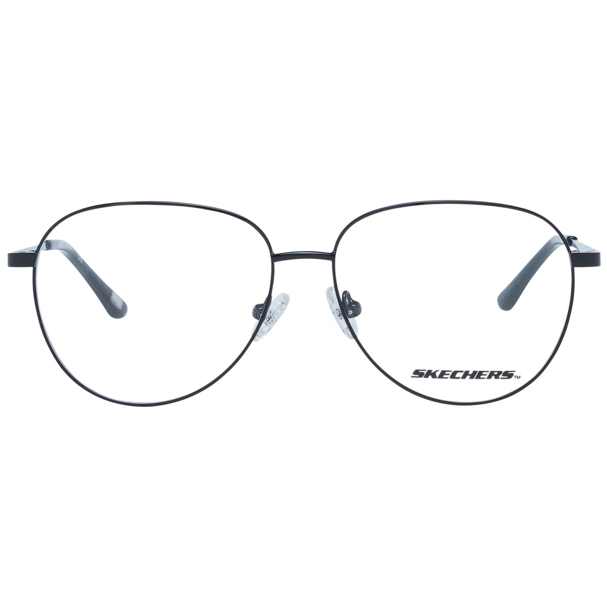 Minimalistische Metall-Korrekturbrille im Pilotenstil
