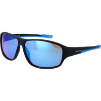 Sportliche Vollrand-Sonnenbrille mit Verspiegelung
