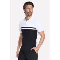 Performance Poloshirt im Color-Block-Design