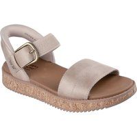 Slip-In Plateau-Sandalen mit Kork