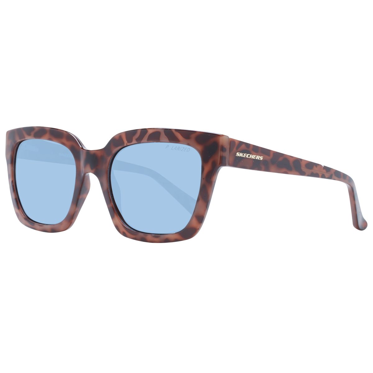 Markante Sonnenbrille in Leoparden-Optik