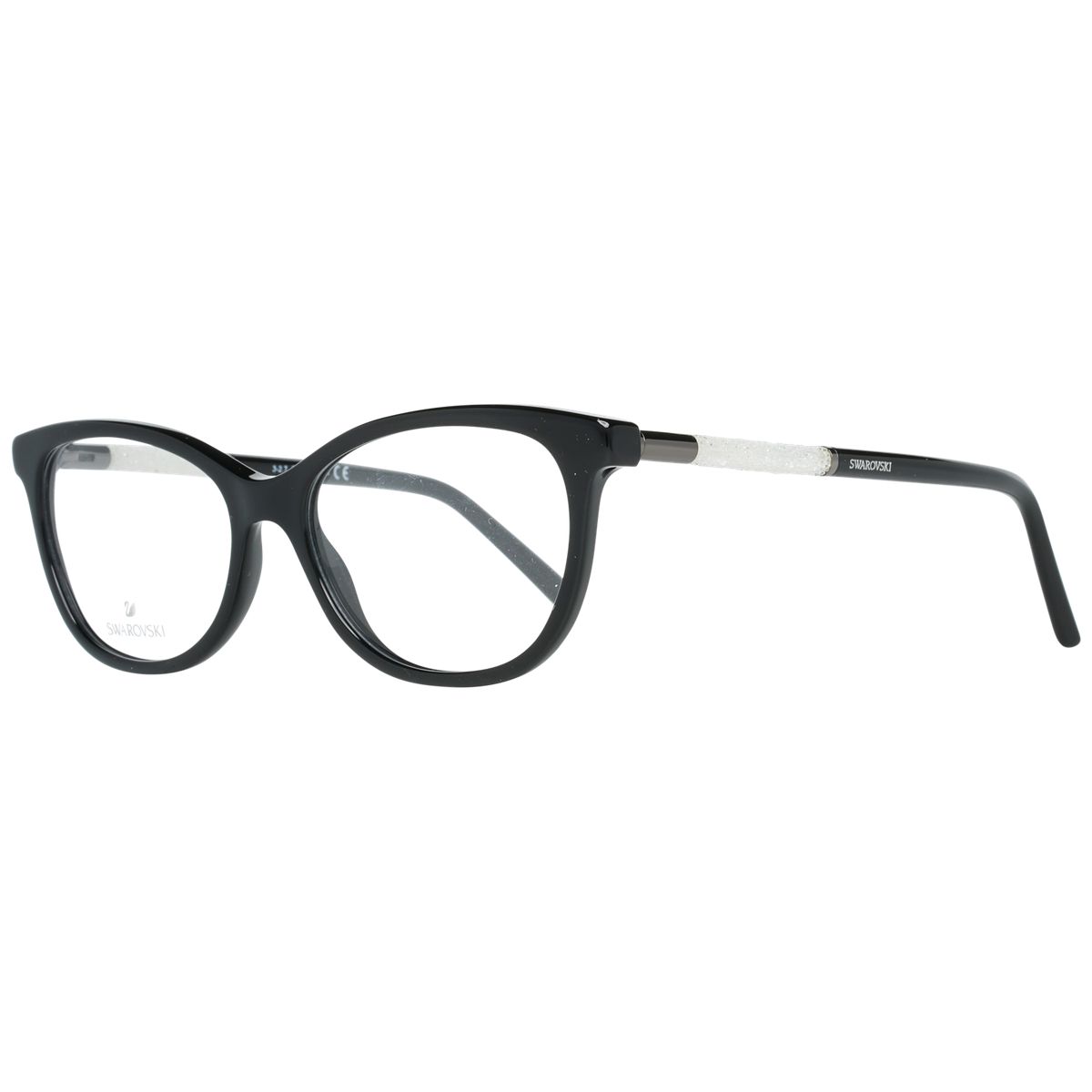 Elegante Cateye-Brille mit Kristalldetails