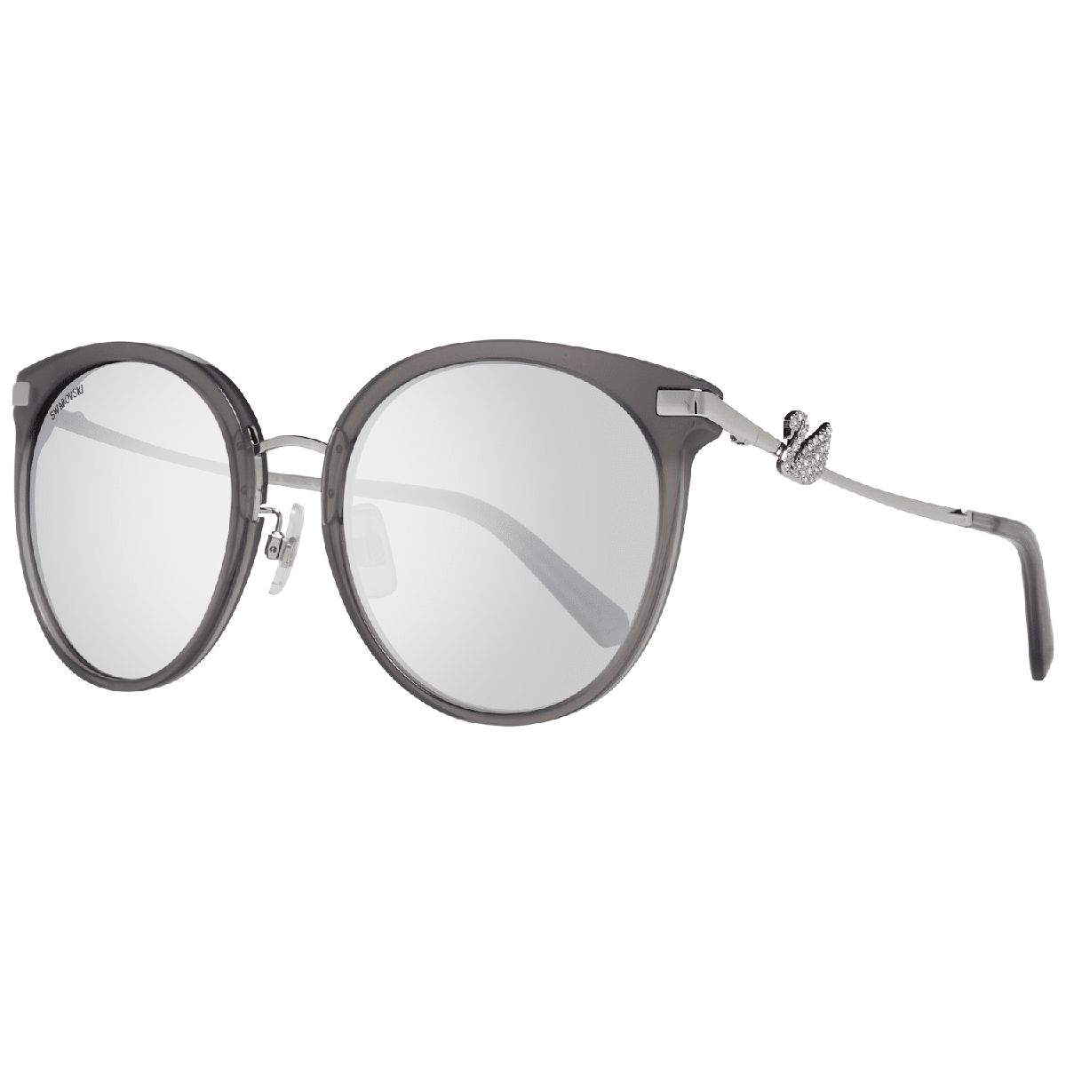 Elegante Cat-Eye Sonnenbrille mit Kristallen