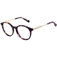 Elegante runde Brille mit Marmoreffekt