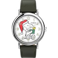 Festliche Snoopy Illustrationsuhr