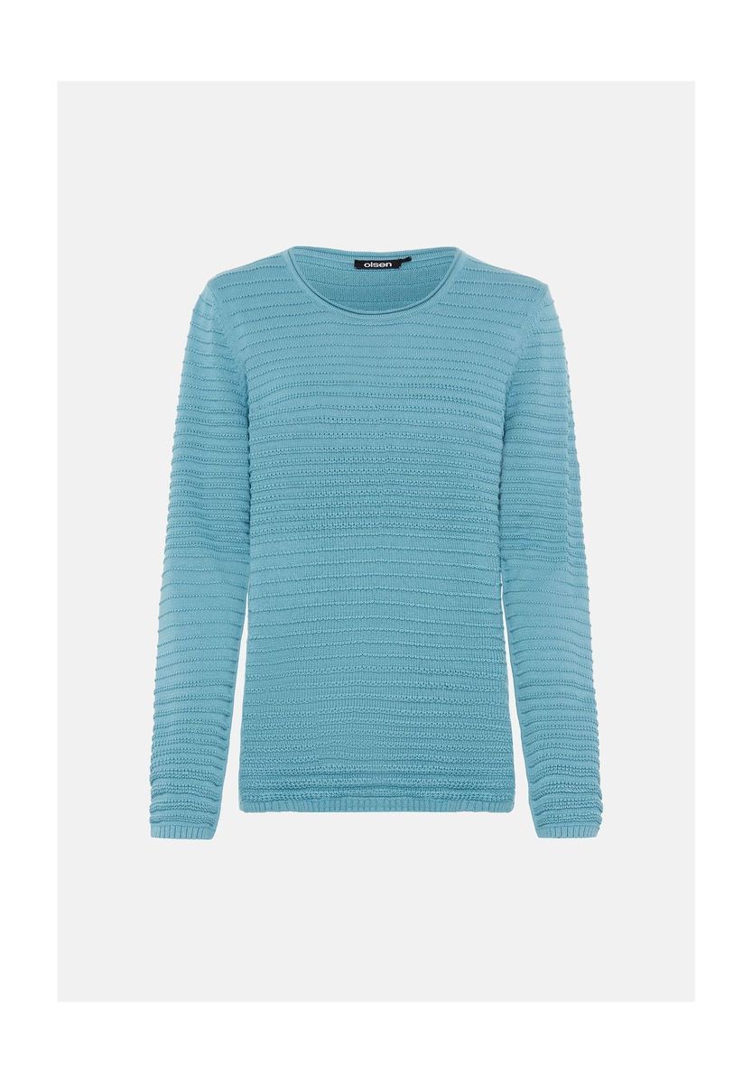 olsen Pullover, für Damen, blau, 40
