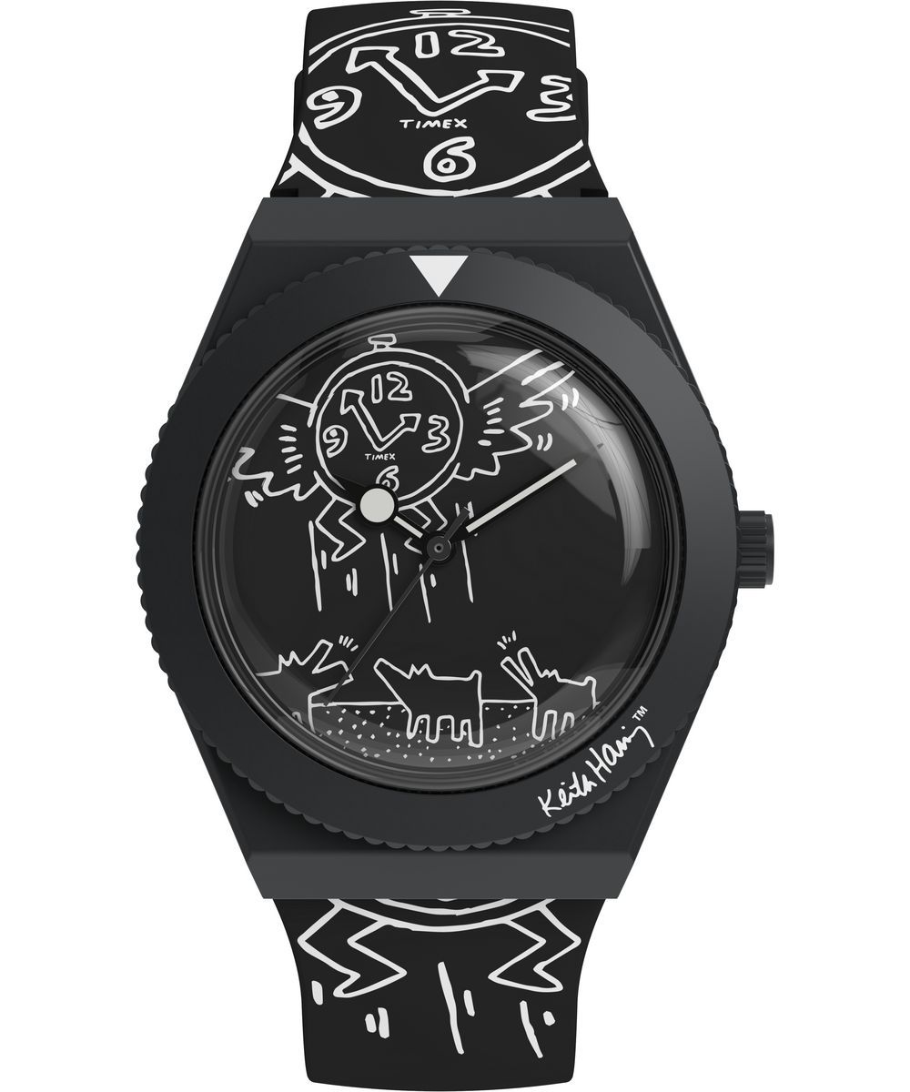 Keith Haring Grafik-Print Armbanduhr