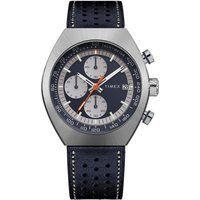 Retro-Chronograph mit Tonneau-Gehäuse