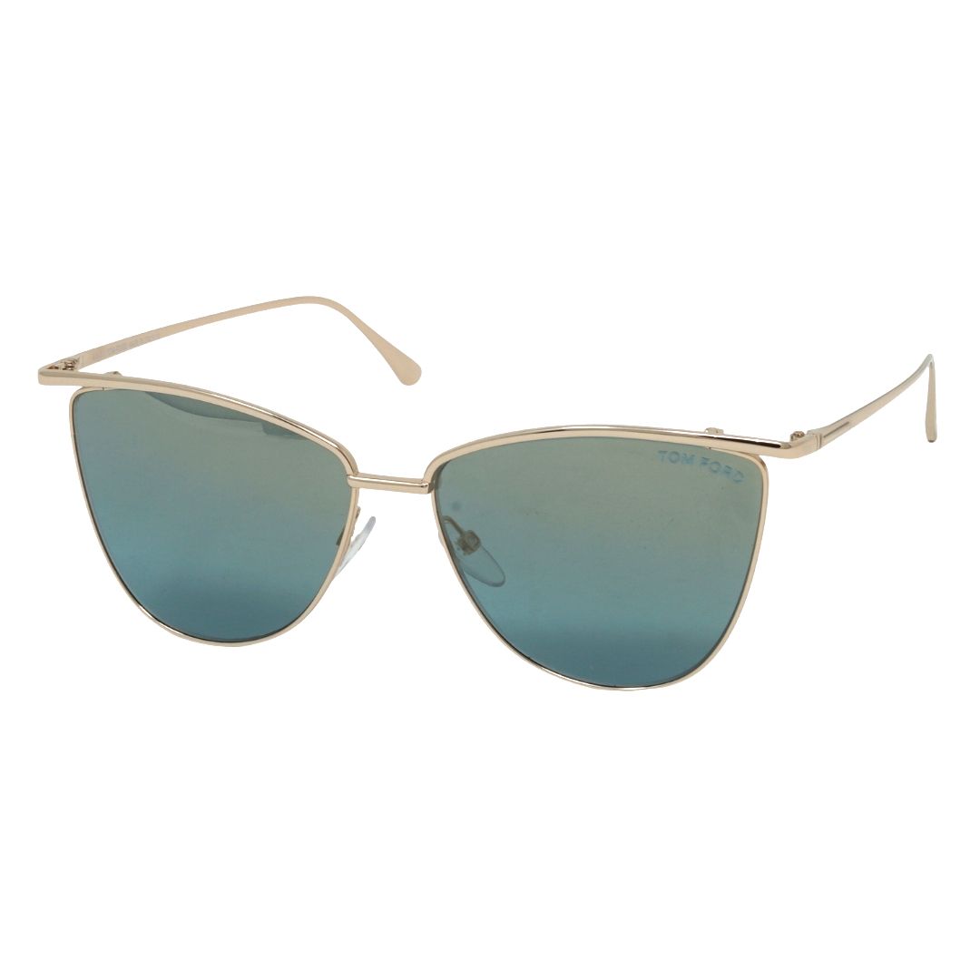 Elegante verspiegelte Cat-Eye Sonnenbrille