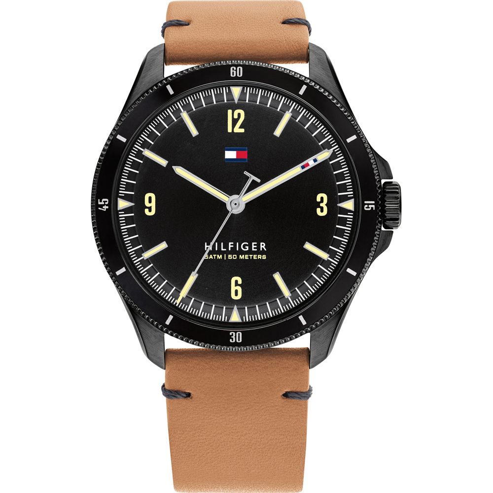 Maverick Analoguhr mit Lederarmband