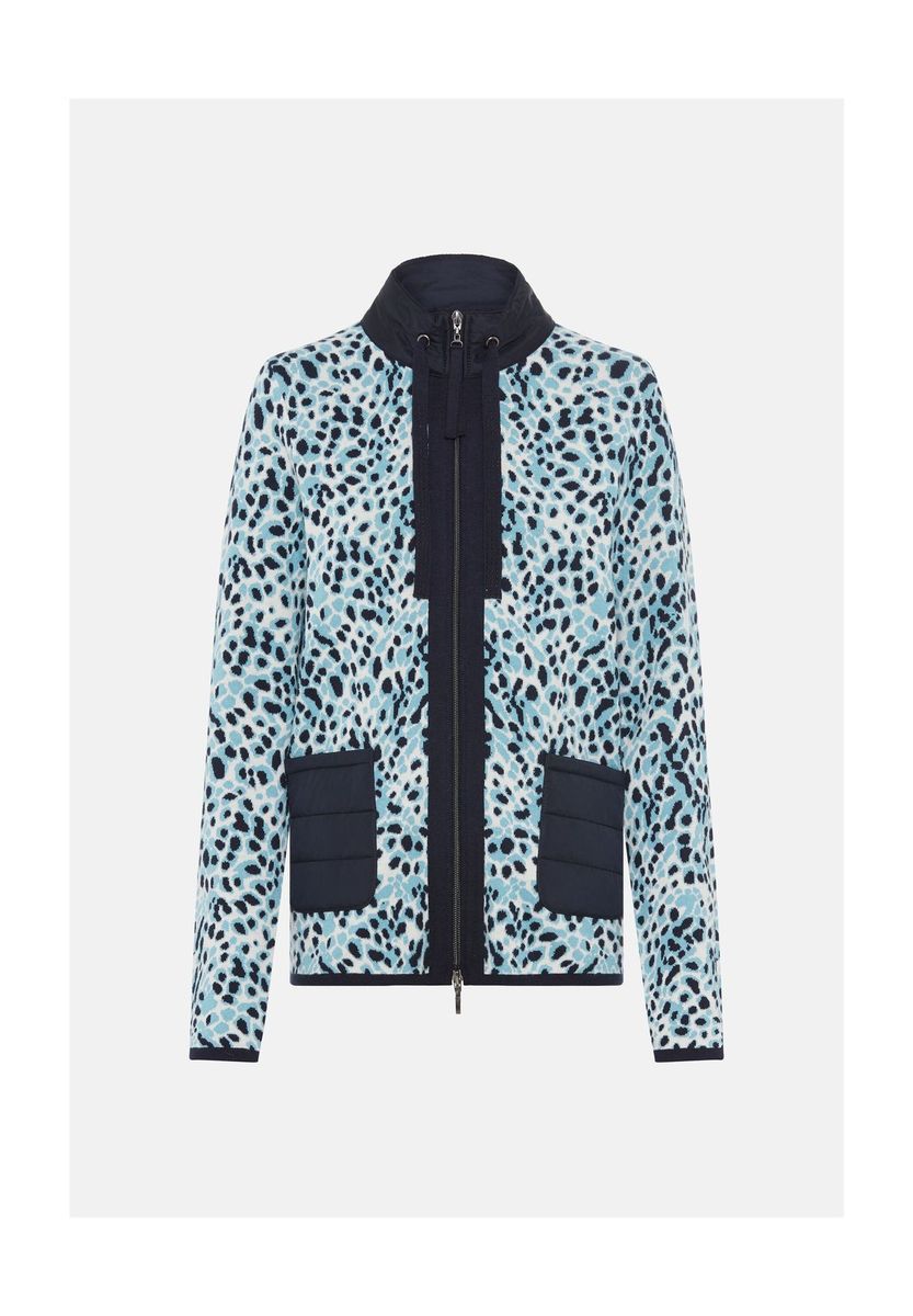 olsen Cardigan Long, für Damen, blau, 36