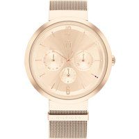 Elegante Multifunktionsuhr mit Mesh-Armband