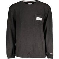 Waffelstrick-Langarmshirt mit Brusttasche