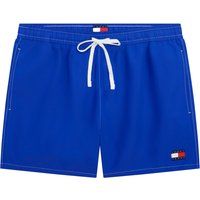 Klassische Badeshorts mit elastischem Bund