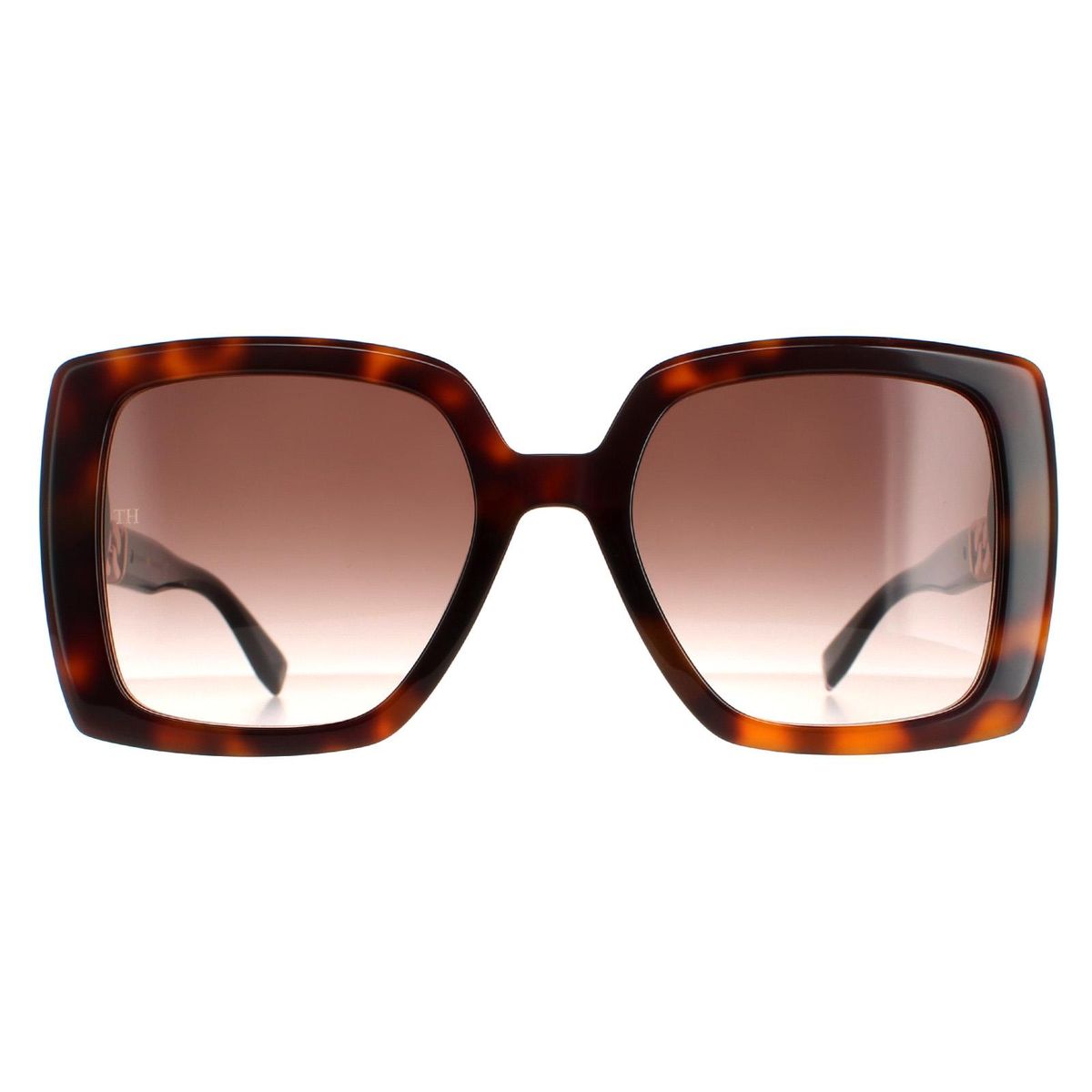 Glamouröse quadratische Oversize-Sonnenbrille