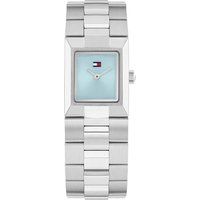 Minimalistische Armbanduhr mit quadratischem Gehäuse