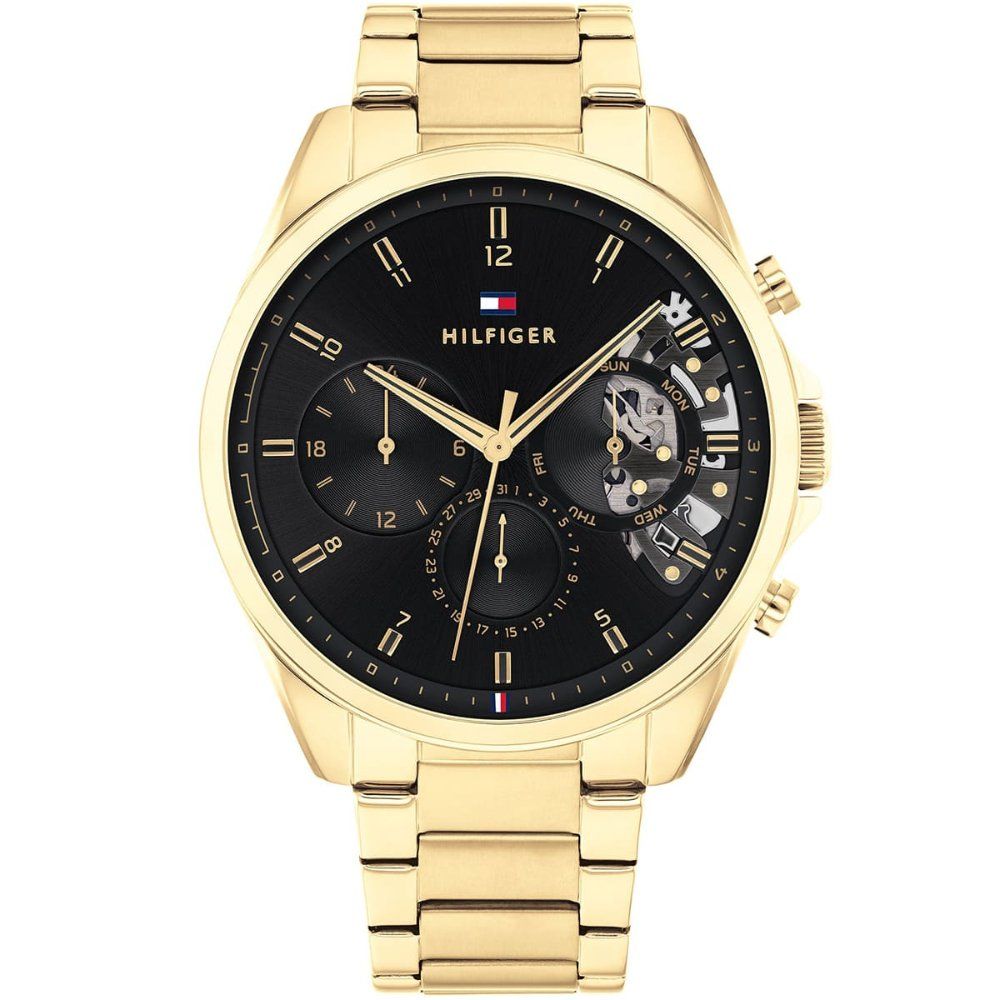 Eleganter Chronograph mit Gliederarmband