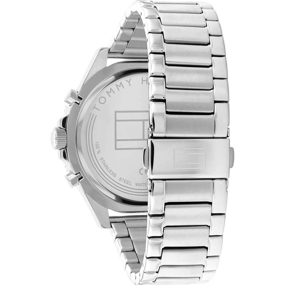 Sportliche Edelstahluhr mit Multifunktionsanzeige