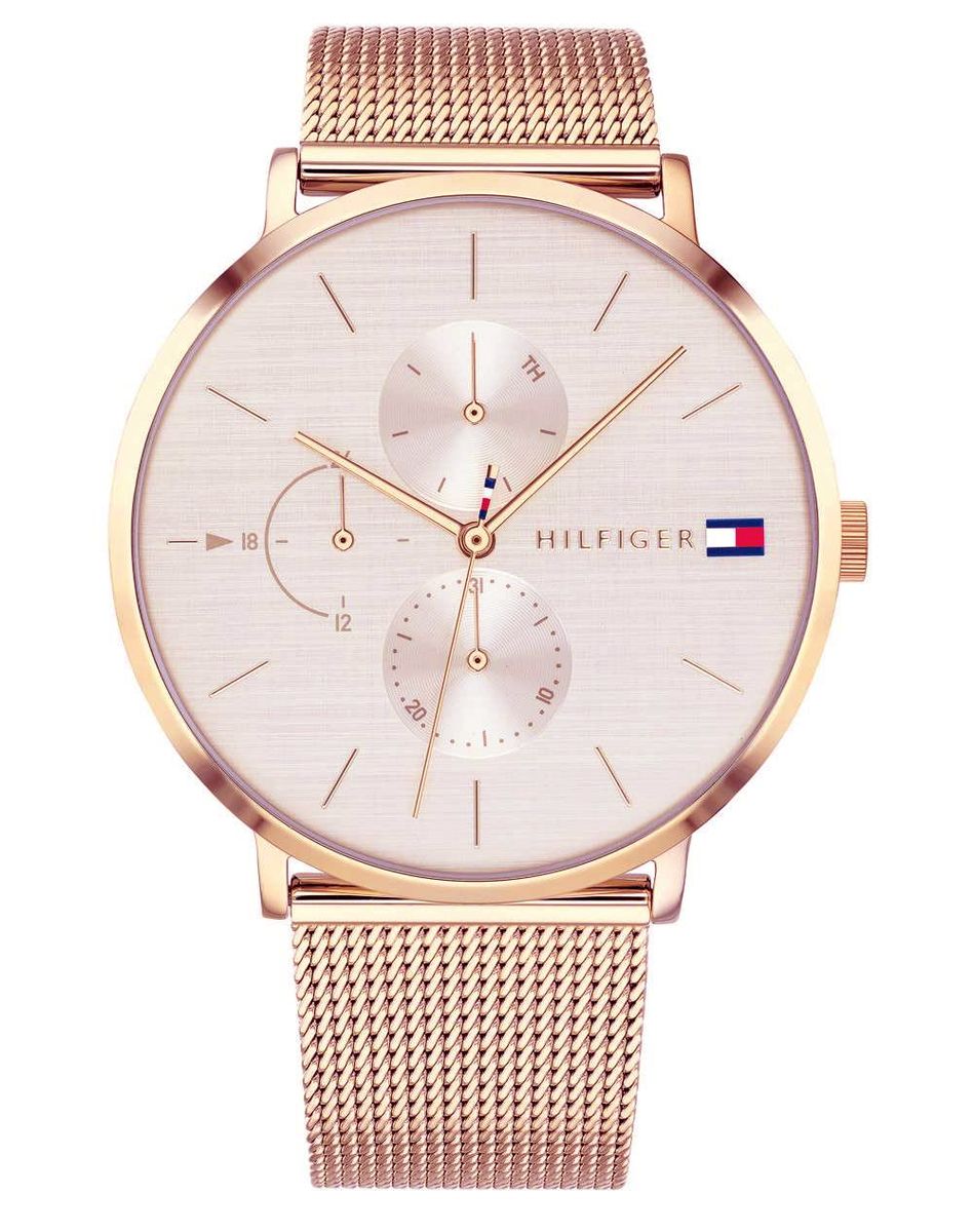 Multifunktionsuhr mit Mesh-Armband