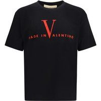Baumwoll-T-Shirt mit Grafik-Print
