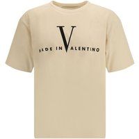 Baumwoll-T-Shirt mit Logo-Grafik
