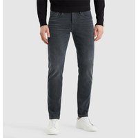 Schmal geschnittene Jeans in Dunkelblau
