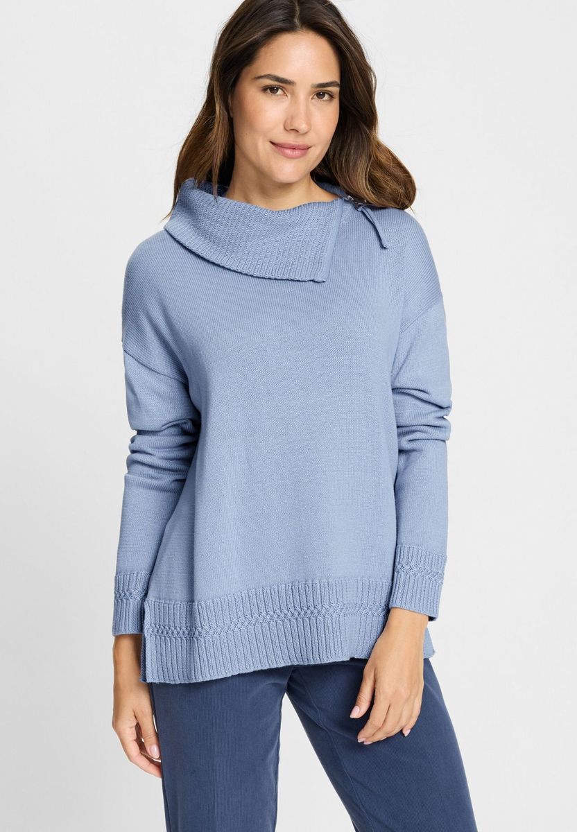 olsen Pullover, für Damen, blau, 36