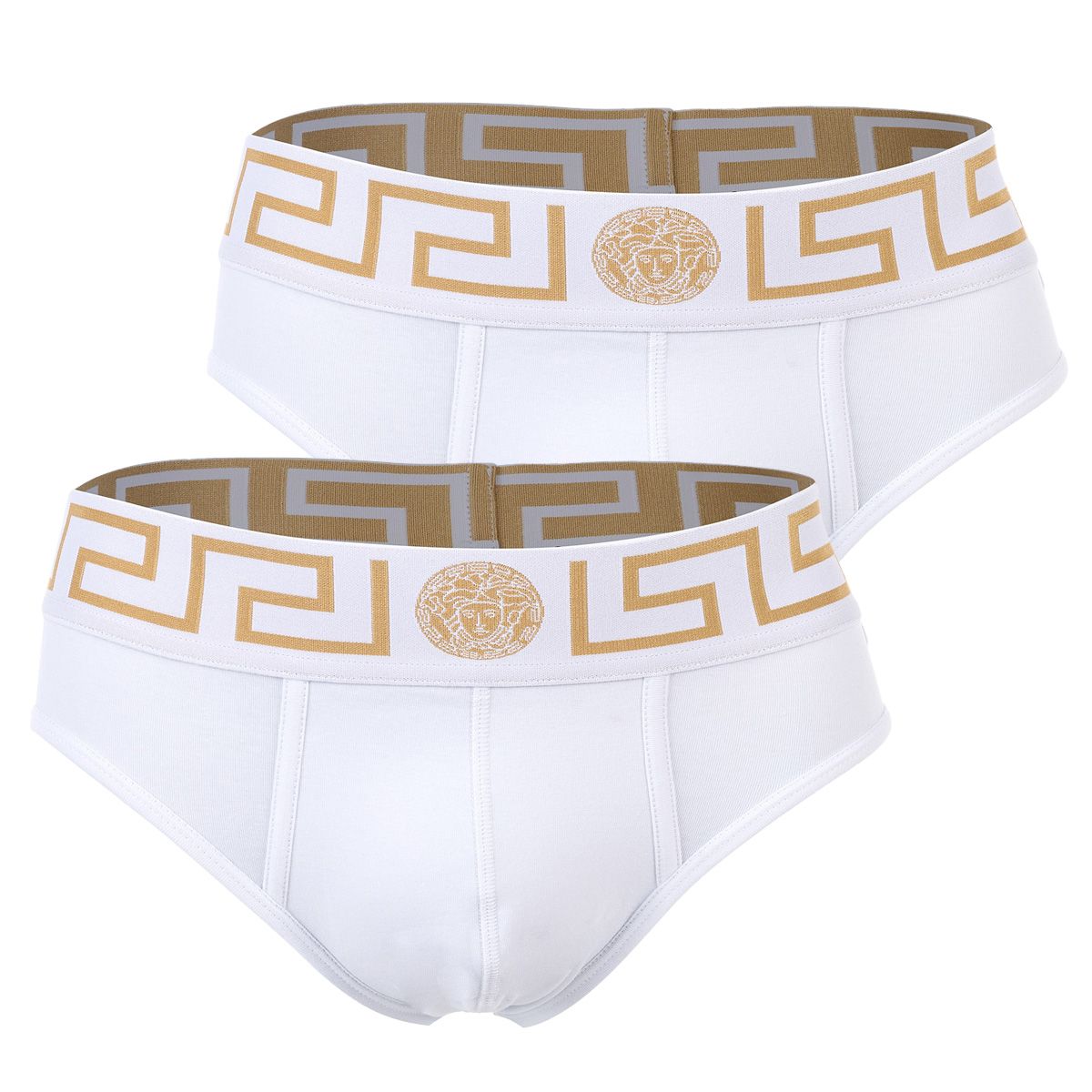 Slips mit Greca- und Medusa-Bordüre