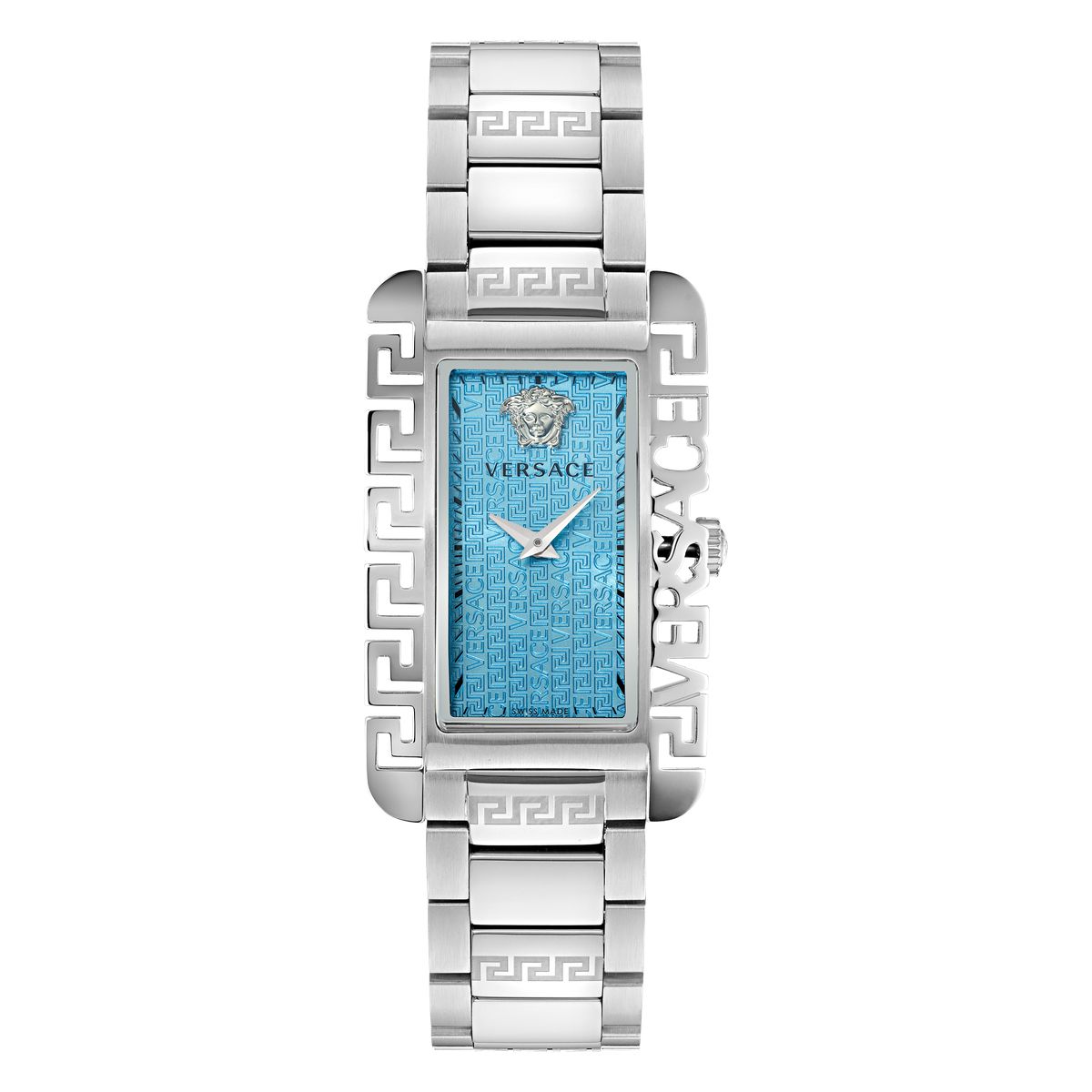 Rechteckige Flair Medusa Armbanduhr
