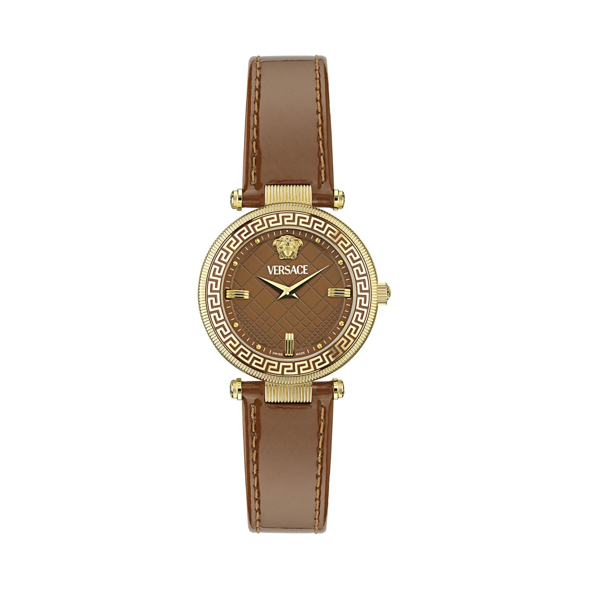 Reve Greca Lederarmband-Uhr