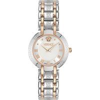 Elegante Greca Bi-Color Uhr