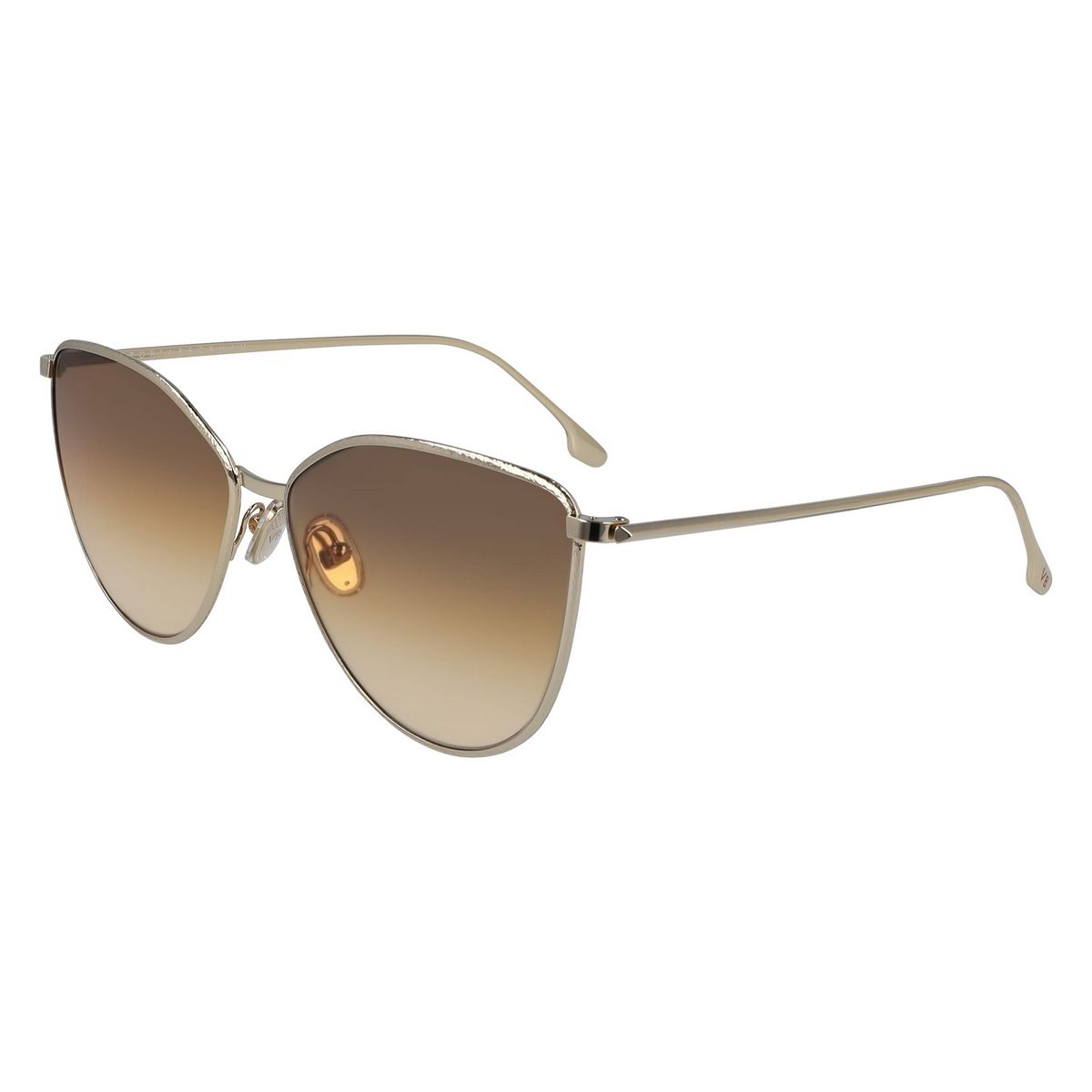 Übergroße Schmetterlings-Sonnenbrille mit Farbverlauf