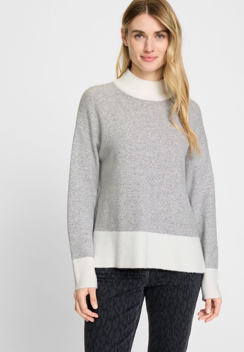 olsen Pullover, für Damen, grau, 40