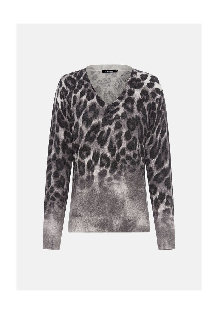 olsen Pullover, für Damen, grau, 38